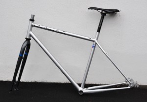 Crucial Custom Cycles Wellington, frame custom-designed for a tall rider